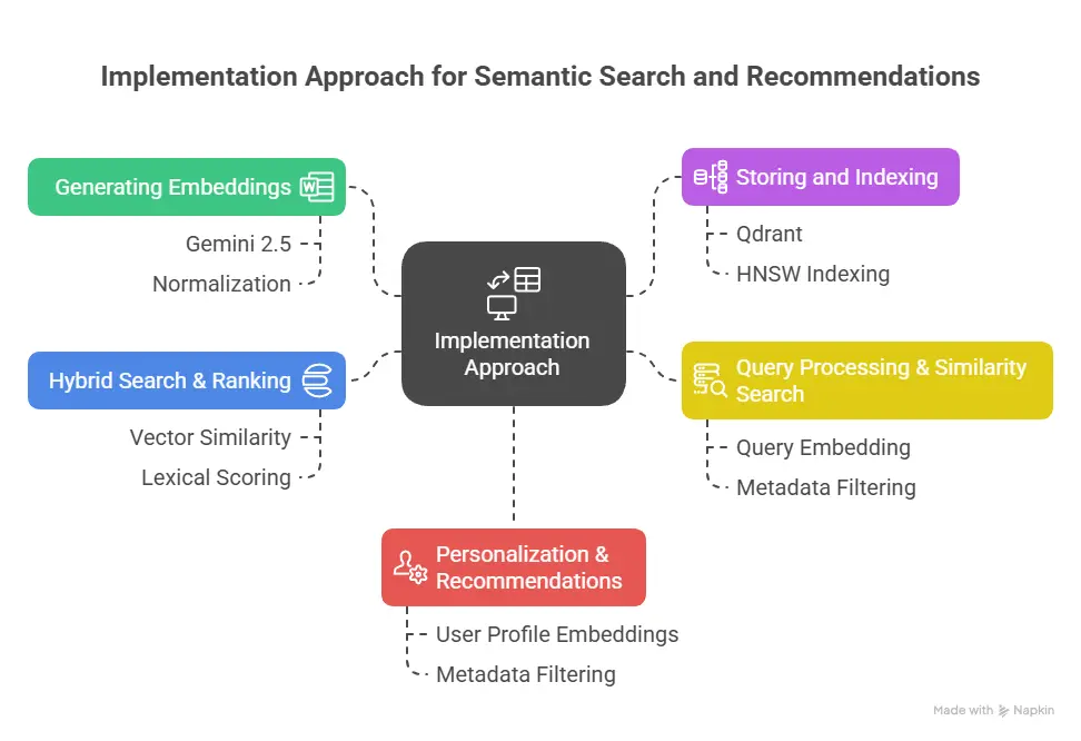Our Implementation Approach - visual selection